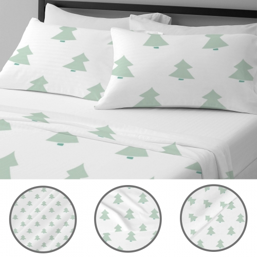 Custom Fitted Sheet 4-Piece Set