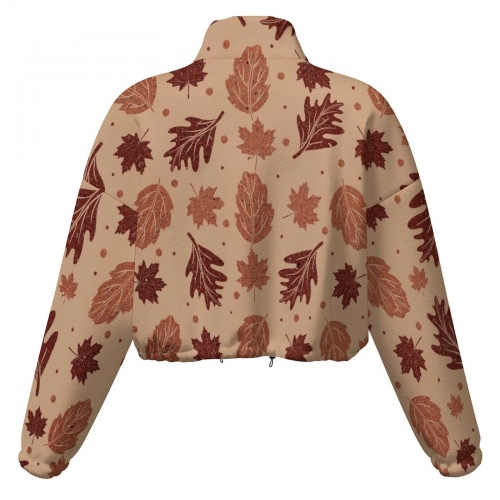 Women's Cropped Fleece Jacket