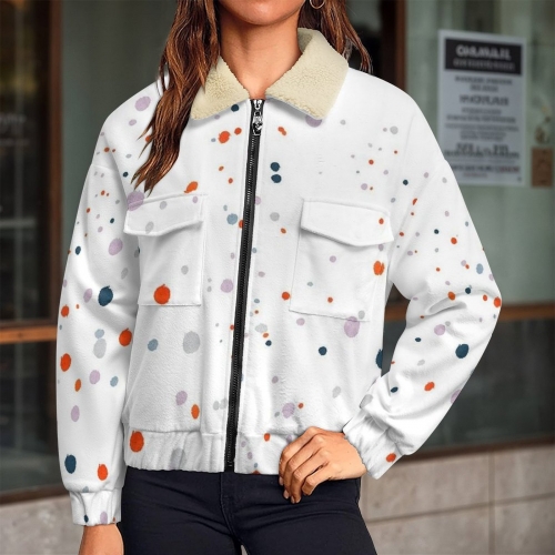 Women's Patch Pocket Fleece Jacket
