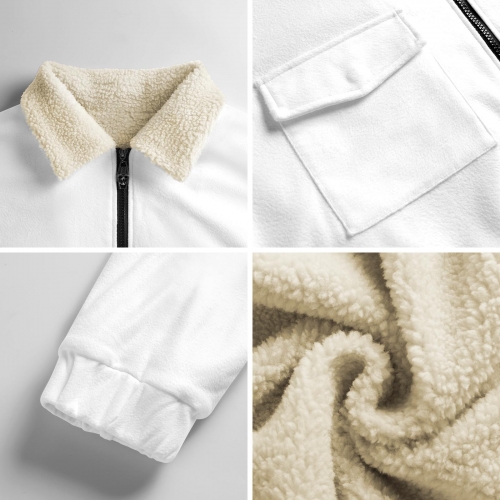 Women's Patch Pocket Fleece Jacket
