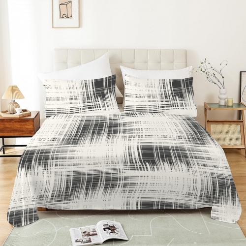 Custom Fitted Sheet 4-Piece Set (125x215x27 cm)