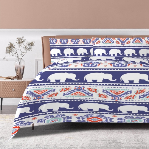 Custom Fitted Sheet 4-Piece Set (145x215x27 cm)