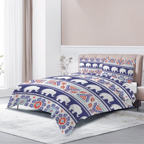 Custom Fitted Sheet 4-Piece Set (145x215x27 cm)
