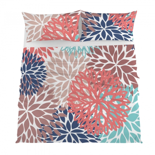 Custom Fitted Sheet 4-Piece Set (165x220x27 cm)