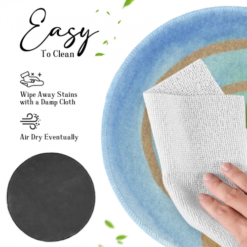 Custom Round Placemat (4 PCS) (Made in USA)