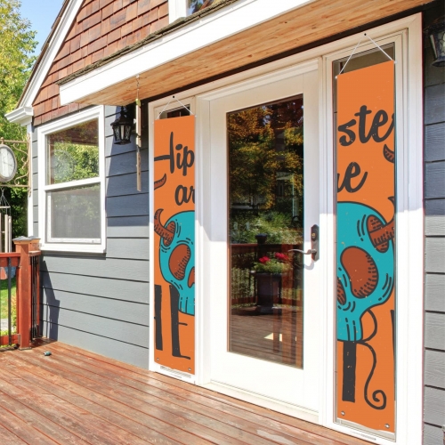 Hanging Door Banners (Made in Queens)