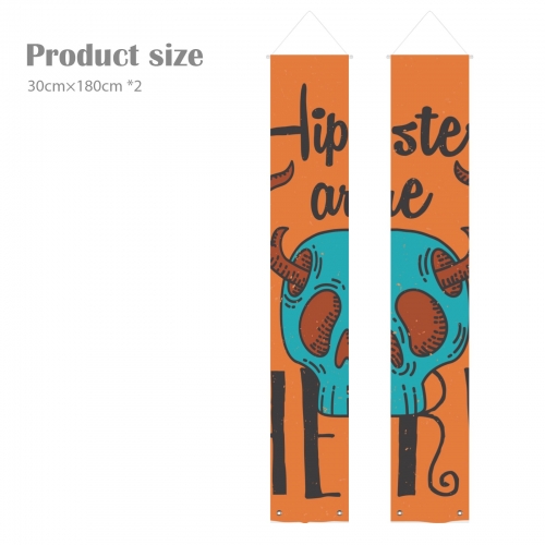 Hanging Door Banners (Made in Queens)