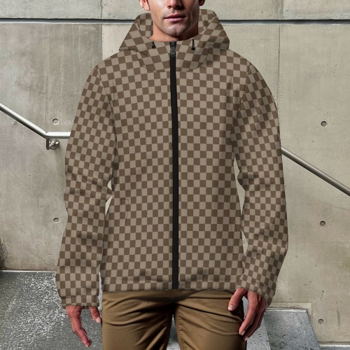 Men's Hooded Windbreaker Jacket