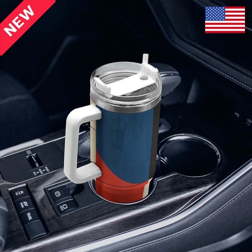 40 oz Stainless Steel Tumbler with Handle  | Ships from USA