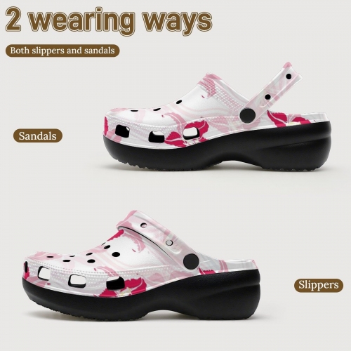 Women's High-heeled Clogs