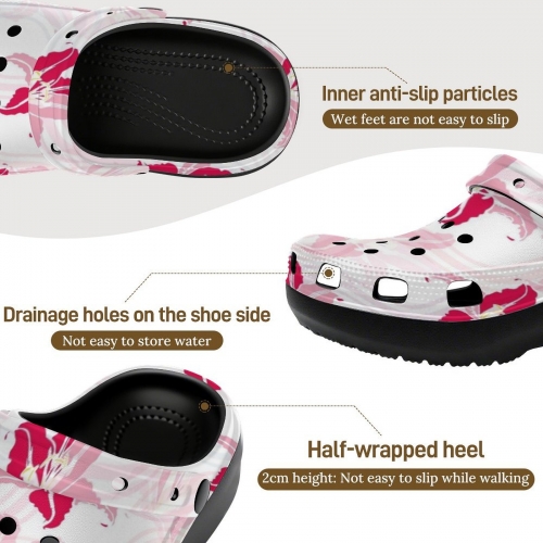 Women's High-heeled Clogs