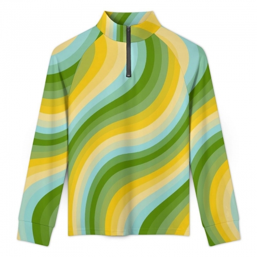 Women's Long Sleeve 1/4 Zip Quick Dry Shirt