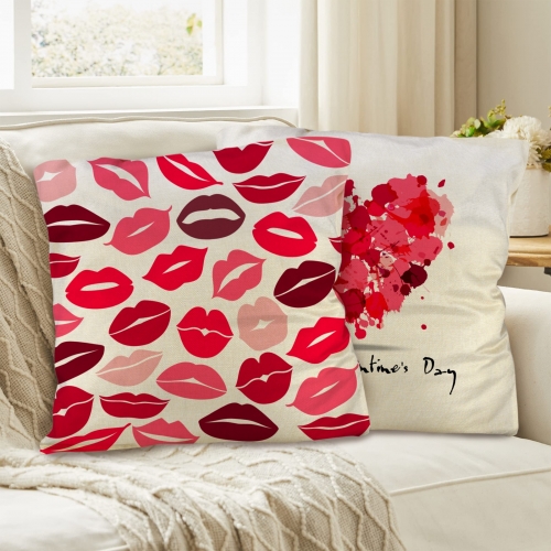 Custom Pillow Case 18x18inch (One Side with Different Printing)(Pack of 2) | Ships from USA