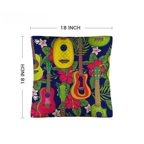 Custom Pillow Case 18x18inch (One Side with Different Printing)(Pack of 3) | Ships from USA