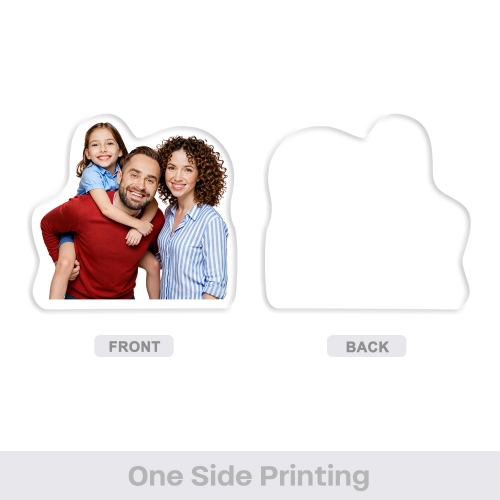 20" Custom Shaped Pillow (One Side Printing)