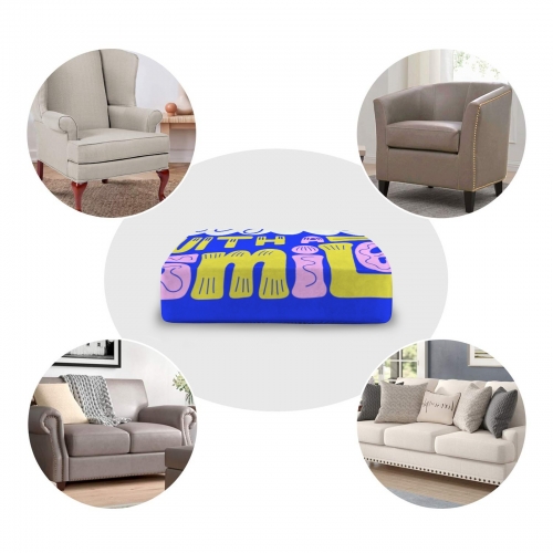 Sofa Cushion Cover (25" x 27.5" x 8")(Pack of 2)