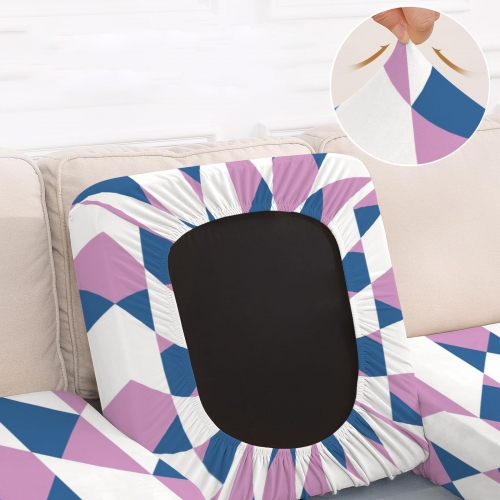 Sofa Cushion Cover (25" x 27.5" x 8")(Pack of 3)