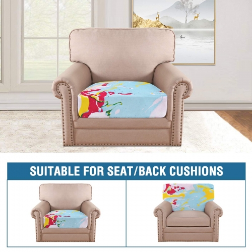 Sofa Cushion Cover (25" x 27.5" x 8")(Pack of 4) | Ships from USA