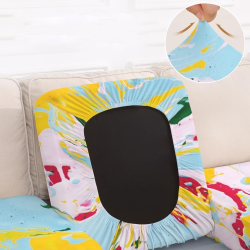 Sofa Cushion Cover (25" x 27.5" x 8")(Pack of 4) | Ships from USA