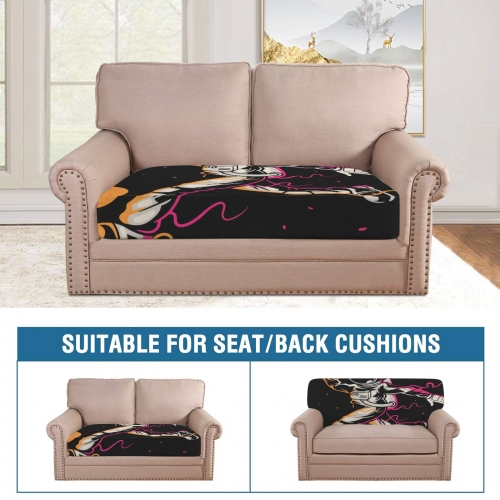 Sofa Cushion Cover (50" x 27.5" x 8")(Pack of 2) | Ships from USA