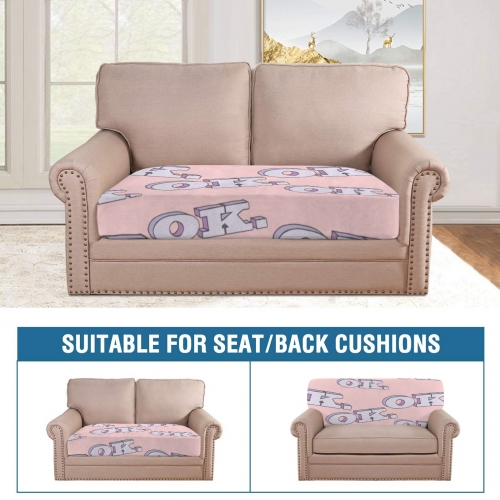 Sofa Cushion Cover (50" x 27.5" x 8")(Pack of 4)  | Ships from USA