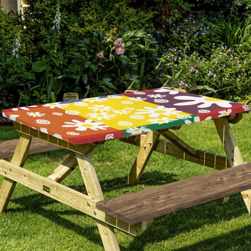 Picnic Table Cover (60" x 30")(Pack of 2)(Made in Queens)