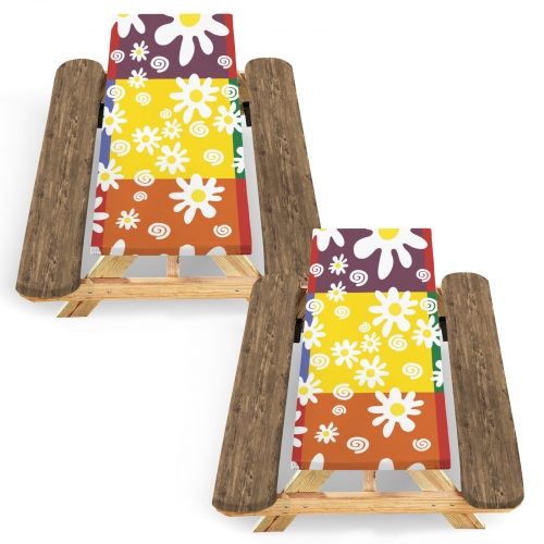 Picnic Table Cover (60" x 30")(Pack of 2)(Made in Queens)