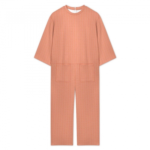 3/4 Sleeve Jumpsuit