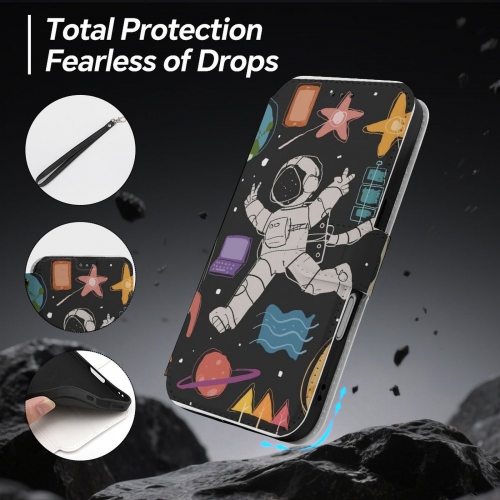 Flip Wallet Case for iPhone 16