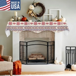 Fireplace Mantel Scarf (Made in Queens)