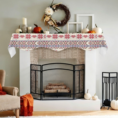 Fireplace Mantel Scarf (Made in Queens)