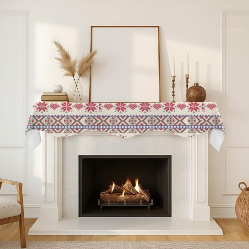 Fireplace Mantel Scarf (Made in Queens)
