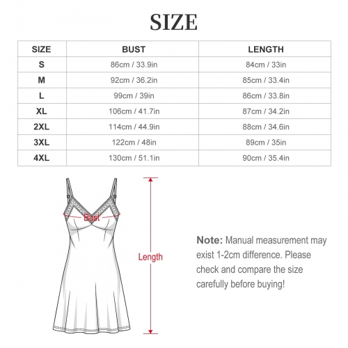 Lace Trim Camisole Nightgown