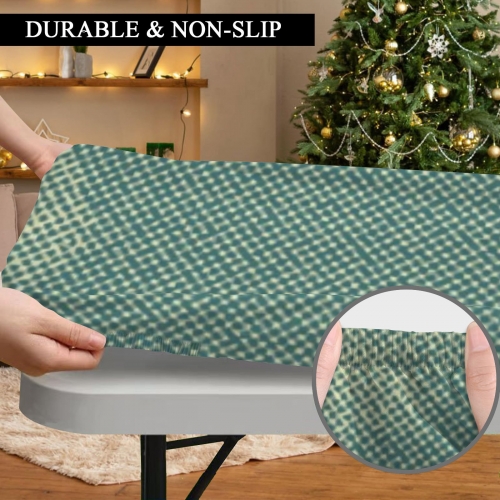 Custom Elastic Fitted Tablecloth 72x30 inch (Made in Queens)
