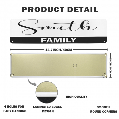 Rectangle Metal Sign(Made in Queens)
