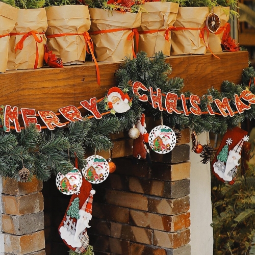 Round Ceramic Ornament (Made in USA)