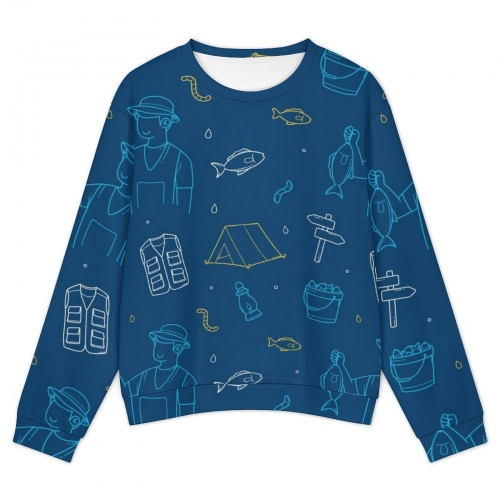 All Over Print Sweatshirt