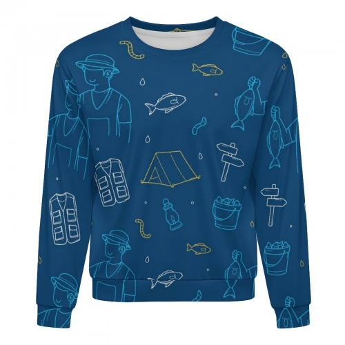 All Over Print Sweatshirt