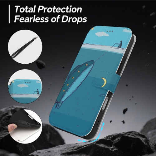 Flip Wallet Case for iPhone 16 Plus