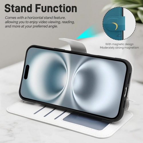 Flip Wallet Case for iPhone 16 Plus