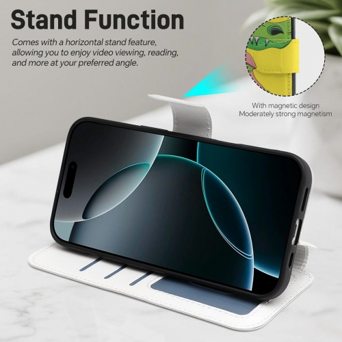 Flip Wallet Case for iPhone 16 Pro
