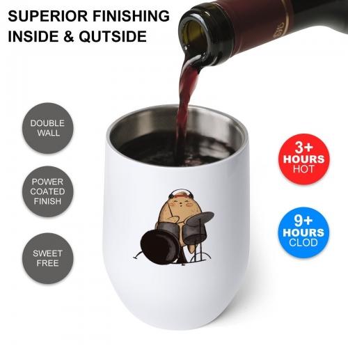 Wine Tumbler  (Made in USA)