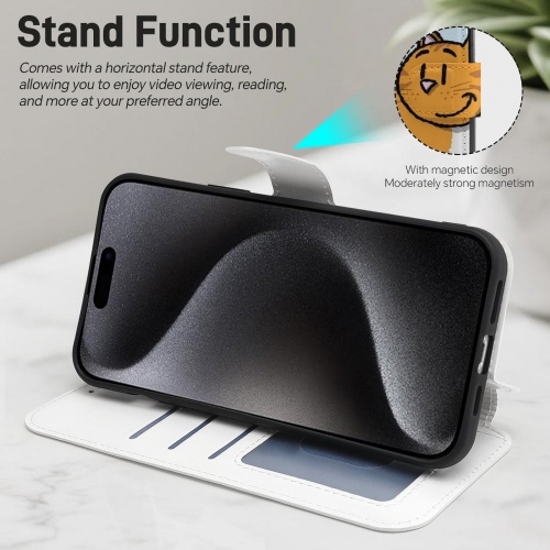 Flip Wallet Case for iPhone 15 Pro Max