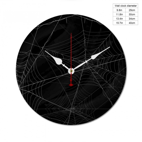 Wooden Wall Clock Without Scale (White Pointer)(40 x 40cm)