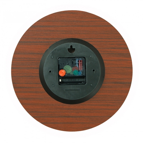 Wooden Wall Clock Without Scale (White Pointer)(40 x 40cm)