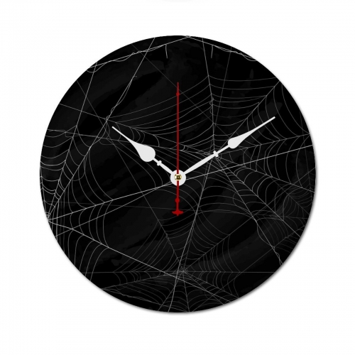 Wooden Wall Clock Without Scale (White Pointer)(40 x 40cm)