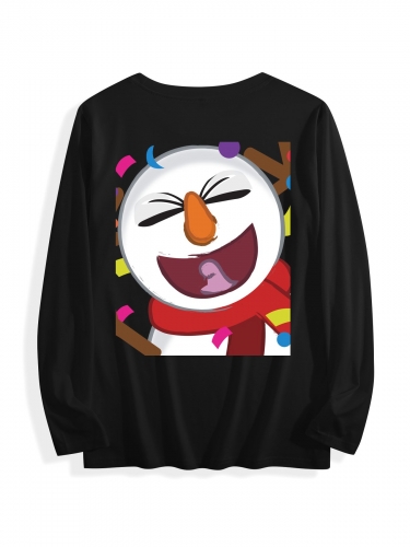 Classic Crew Neck Long Sleeve Tee (Made in USA)