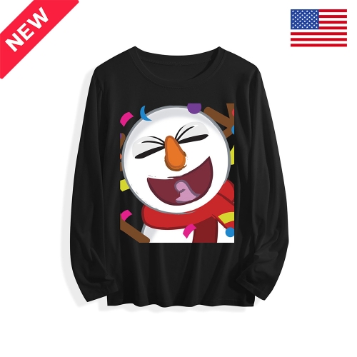 Classic Crew Neck Long Sleeve Tee | Ships from USA