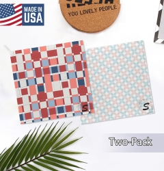 Hand Towel (Pack of 2)(One Side Printing)(Made in USA)