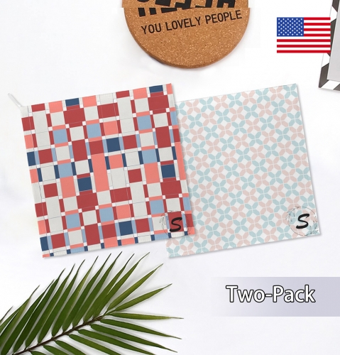 Hand Towel (Pack of 2)(One Side Printing) | Ships from USA